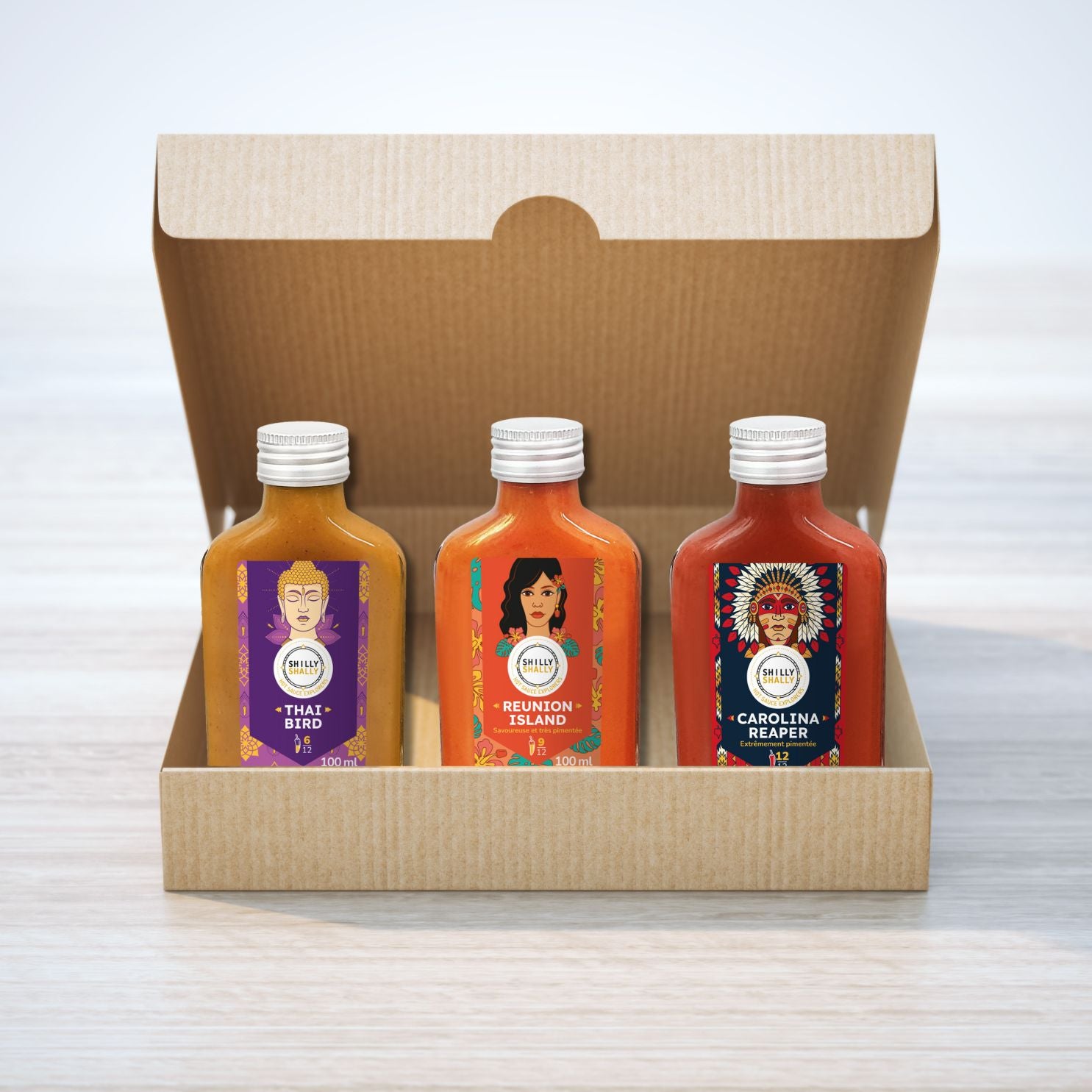 Destinations Finales - Coffret de 3 sauces pimentées