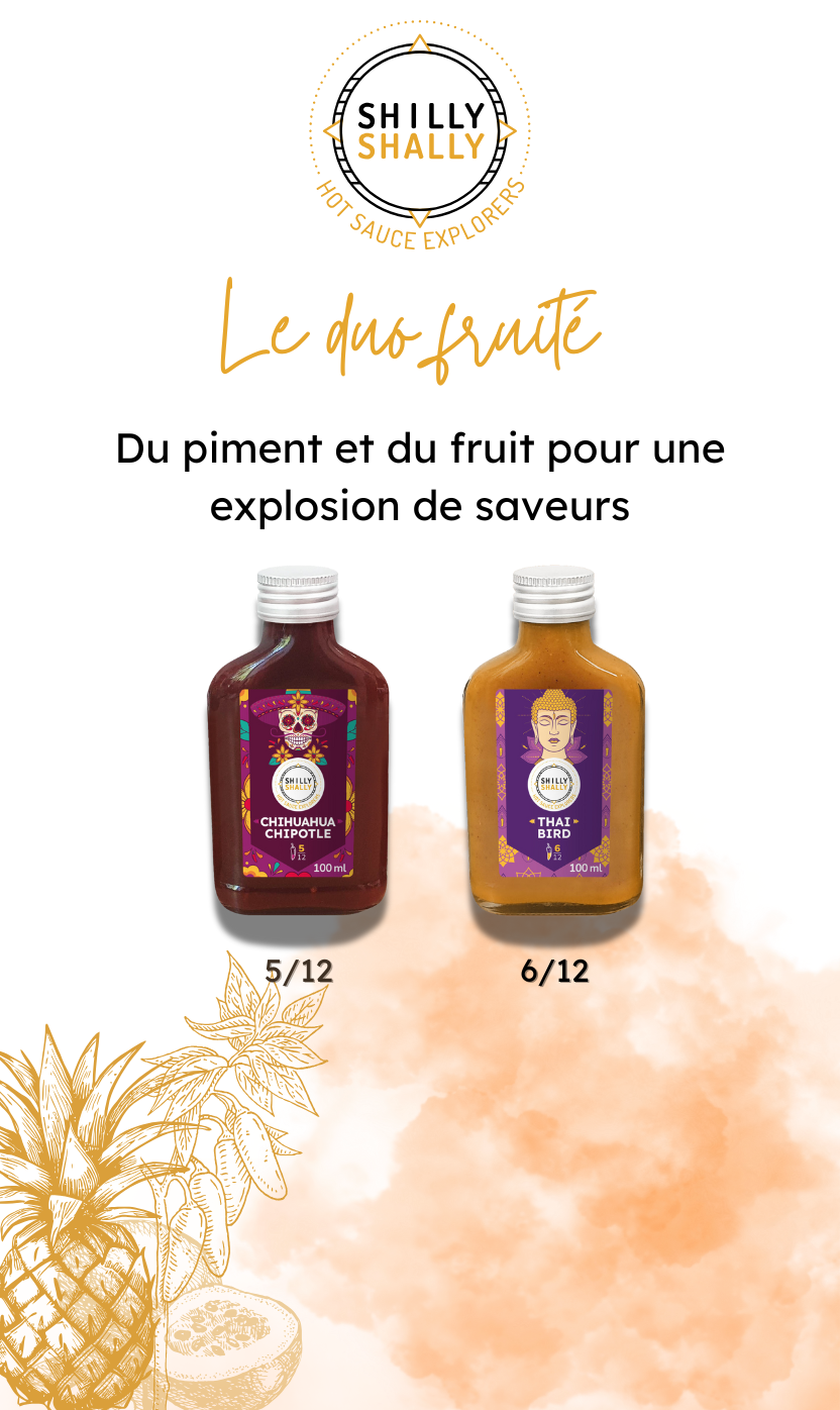 Le duo fruité - Lot de 2 sauces