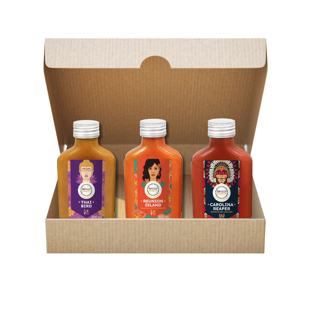 Destinations Finales - Coffret de 3 sauces pimentées
