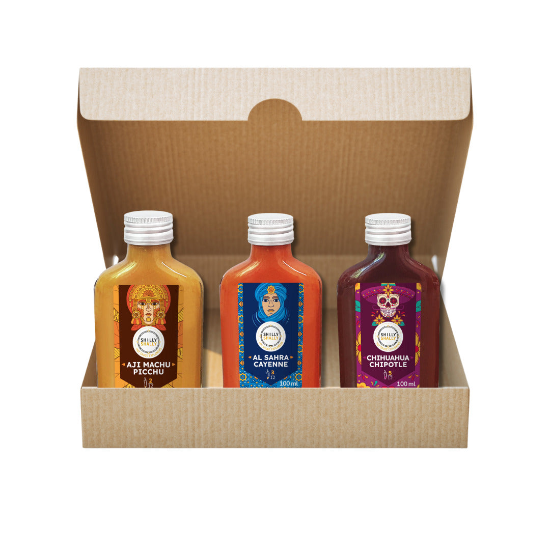 Le début du voyage - Coffret de 3 sauces pimentées
