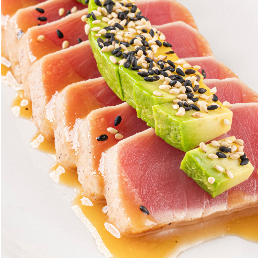 recette cuisine fusion:  tataki de thon sauce Thaï Bird