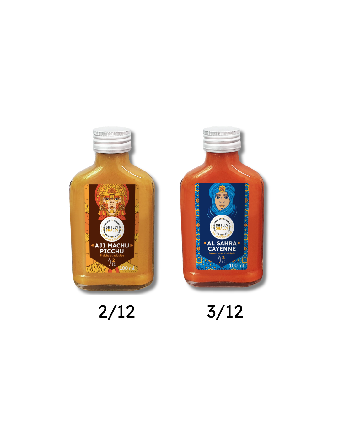 Duo Sauces Piquantes - Légèrement Piquantes - Le Duo Tout En Douceur