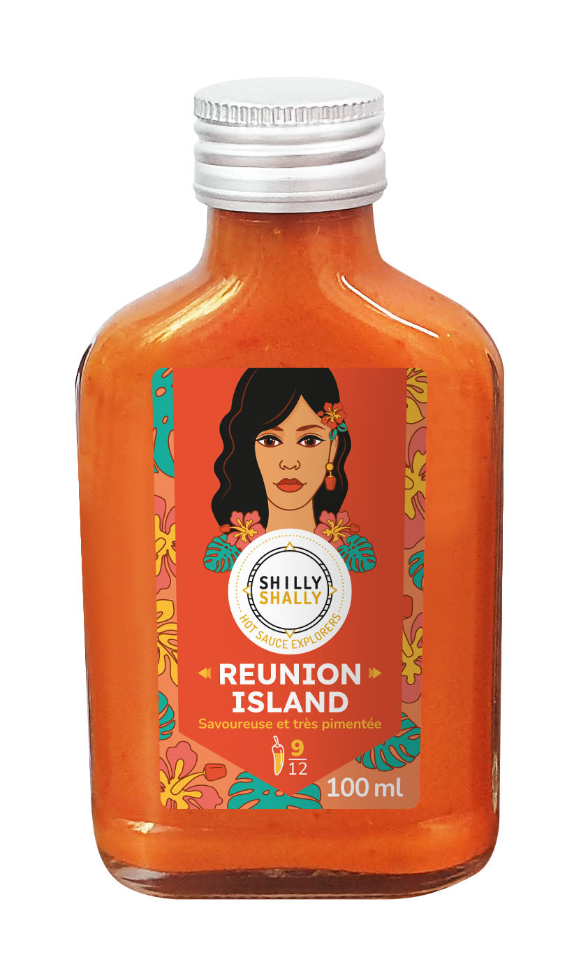 Sauce pimentée Reunion Island - Force 9/12 - 100 ml