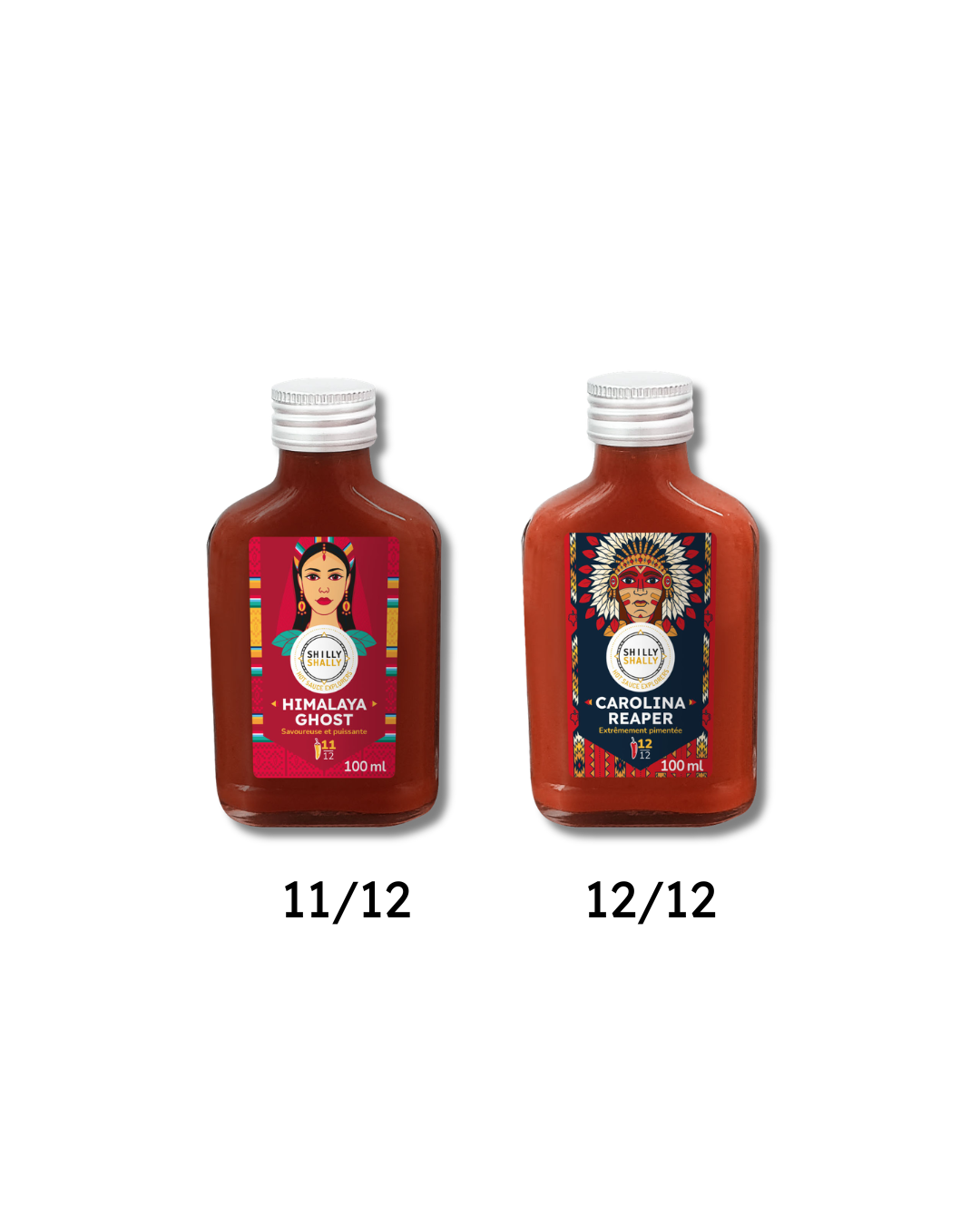 Duo Sauces Piquantes - Force 11/12 et 12/12 - Le duo extrême